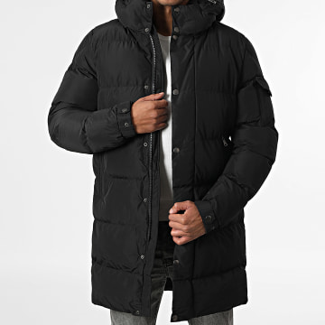 Frilivin - Plumífero con Capucha Larga 863 Negro