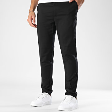Frilivin - Pantalón de vestir Slim 573 Negro
