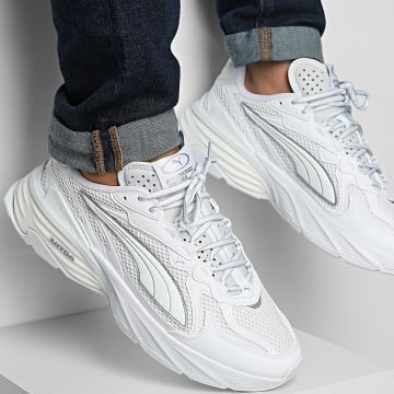 Puma - Zapatillas Fade Nitro LS 406203 Puma Blanca Puma Plateada