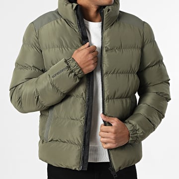 Superdry - Plumífero Sports Puffer M5012287A Verde Caqui