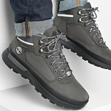 Timberland - Boots Field Trekker Mid Lace A6DPS Dark Grey Nubuck Refle