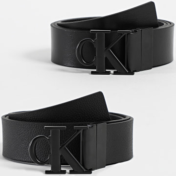 Calvin Klein - Cintura Reversibile Thumbled 7049 Nera