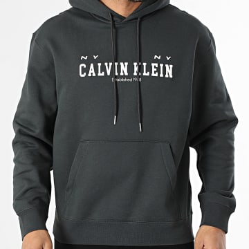 Calvin Klein - Sudadera con capucha RE251 Gris Antracita
