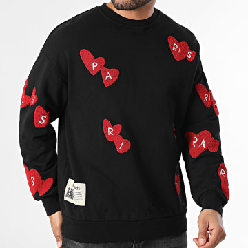 Riches Paris - Hoodie Crewneck 906 Zwart
