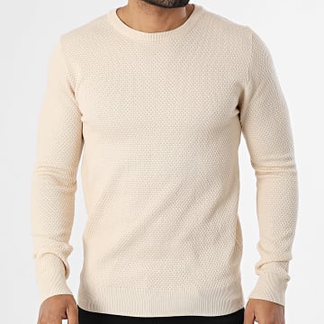 Classic Series - Sweat Crewneck Texturé 678 Beige Clair