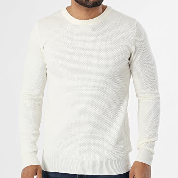 Classic Series - Sweat Crewneck Texturé 678 Beige Clair