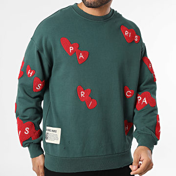 Riches Paris - Hoodie 906 Groen Flessenhelder