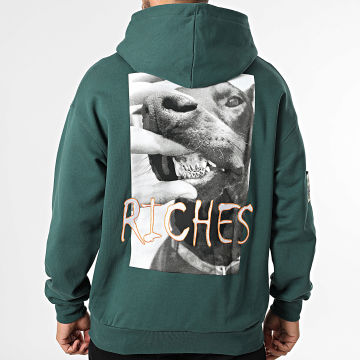 Riches Paris - Hoodie Met Capuchon 919 Donkergroen