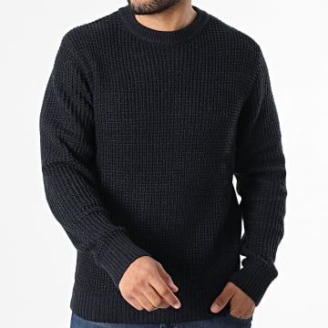 Jack And Jones - Pull Global Bleu Marine