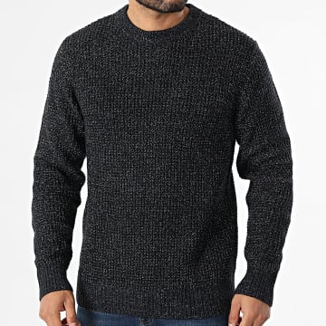 Jack And Jones - Pull Global Bleu Marine Chiné