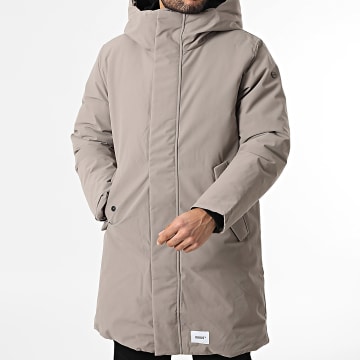 Khujo - Parka Capuche Fogg Beige Foncé