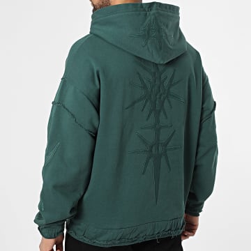 Riches Paris - Hoodie Kap 904 Groene Fles