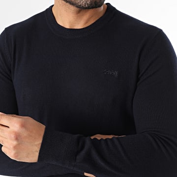 Schott NYC - Pullover Beal 1 Marineblau