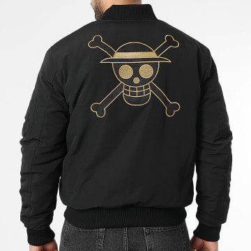 One Piece - Bomber Collector Mugiwara Back Noir Doré