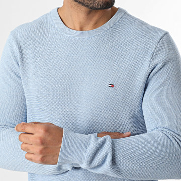 Tommy Hilfiger - Jersey Esencial Estructura 6347 Azul Claro Mezclado