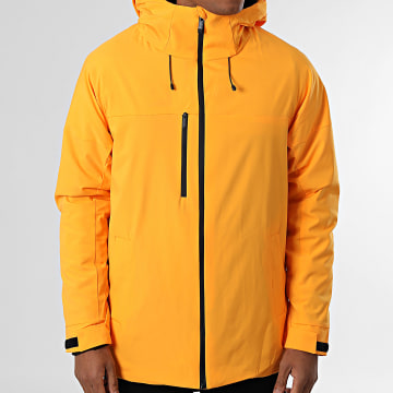 John H - Parka con capucha 17 Naranja
