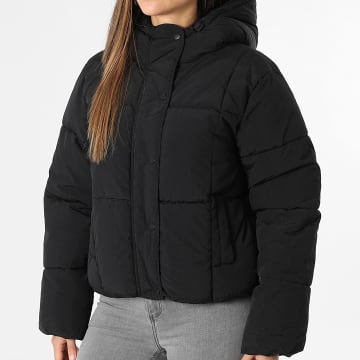 Only - Plumífero con capucha Mujer Wonder Negro