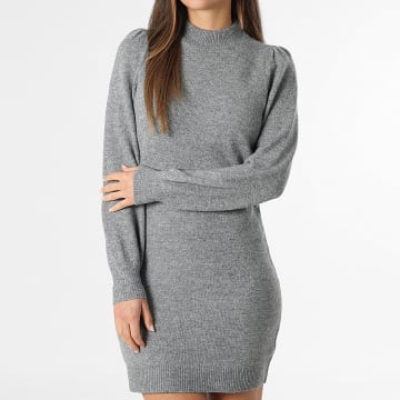 Only - Abito Maglia Donna Rue Grigio