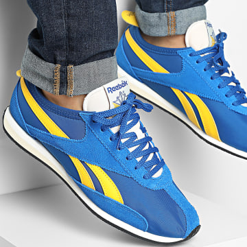 Reebok - Zapatillas R400 Azul Dorado