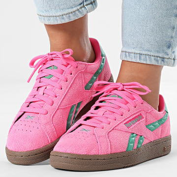 Reebok - Baskets Femme Club C Grounds UK 100229526 Pink Green Gum