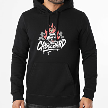 25G - Felpa con Cappuccio Dog Nera