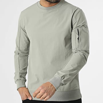 Classic Series - Sweat Crewneck 015 Vert Kaki Clair