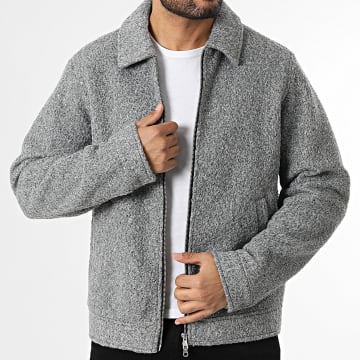 Jack And Jones - Jass met Rits Scope Grijs Gemêleerd