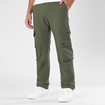 John H - Pantalon Cargo L02 Vert Kaki