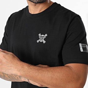 One Piece - Tee Shirt Oversize Gran Insignia Negro