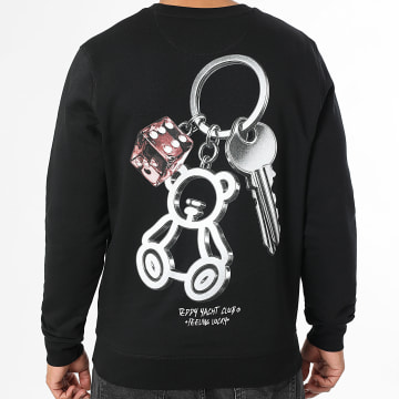 Teddy Yacht Club - Sudadera Crewneck Feeling Lucky Negro