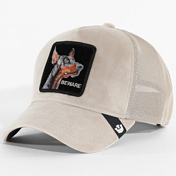 Goorin Bros - Trucker-Cap Velours Doberman Beige
