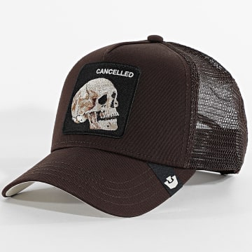 Goorin Bros - Cap Trucker The Cancelled Skull Braun
