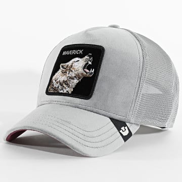 Goorin Bros - Trucker-Cap Velours Wolf Grau