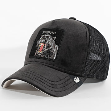 Goorin Bros - Trucker-Cap Velours Panther Schwarz