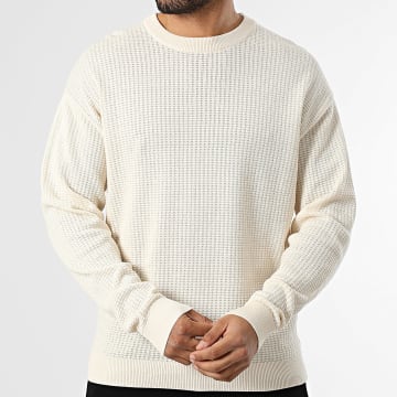 Jack And Jones - Pull Greene Structure Beige Clair