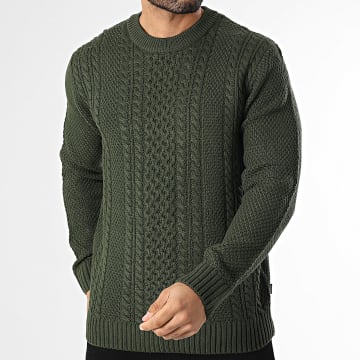 Jack And Jones - Pull Paul Vert Kaki