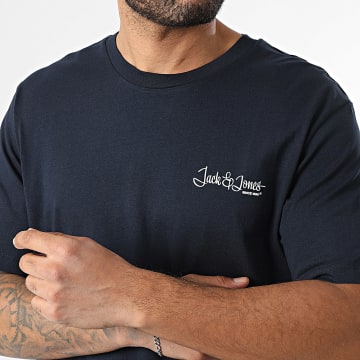 Jack And Jones - Camiseta Yuki Front Azul Marino