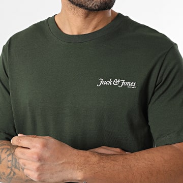 Jack And Jones - Camiseta Yuki Front Verde Caqui