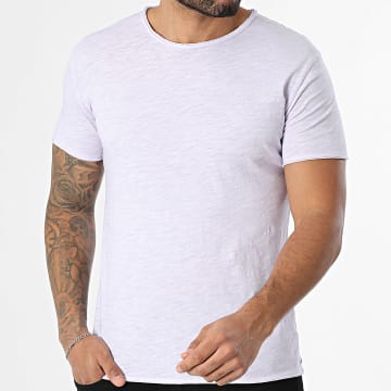 MTX - Tee Shirt 080 Lilas Chiné