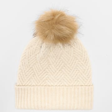 Only - Bonnet Femme Kate Life Beige Clair