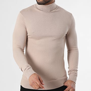 Paname Brothers - Pullover Rollkragen 03 Beige