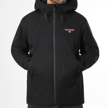 Polo Sport Ralph Lauren - Veste Zippée Capuche Logo Sport Noir