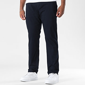 Tommy Hilfiger - Pantalone Chino Relaxed Tapered Fit Core Harlem Essential Twill 1997 Blu Marino