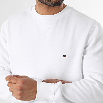 Tommy Hilfiger - Sweat Crewneck Essential Fleece 7232 Blanc
