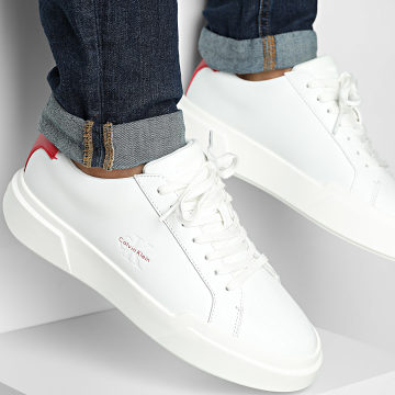 Calvin Klein - Sneakers Chunky Cupsole Laceup Leather 1344 Hellweiß Adrenaline Rush