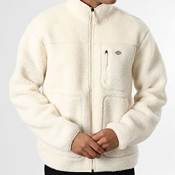 Dickies - Zipperjacke Sherpa Mount Hope Fleece A4YEE Beige Hell