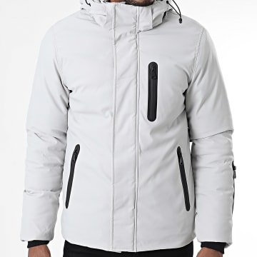 Frilivin - Parka con Capucha Beige Claro