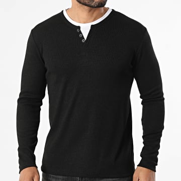 Frilivin - Langarm-T-Shirt 213 Schwarz