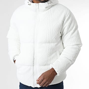 Frilivin - Plumífero con capucha T47 Blanco