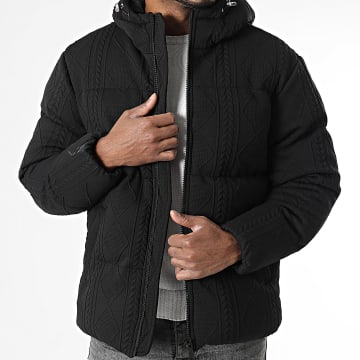 Frilivin - Plumífero con capucha T47 Negro